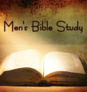 Men’s Bible Study – Wednesday, 7:30 PM at the church